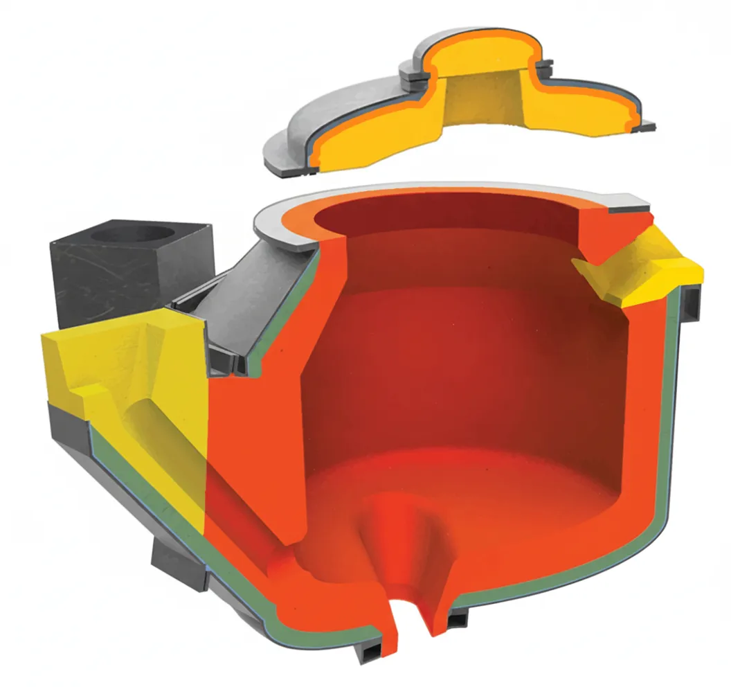 جرم نسوز کوره هولدر